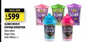 Punto Mayorista Slime chico o espuma divertida oferta