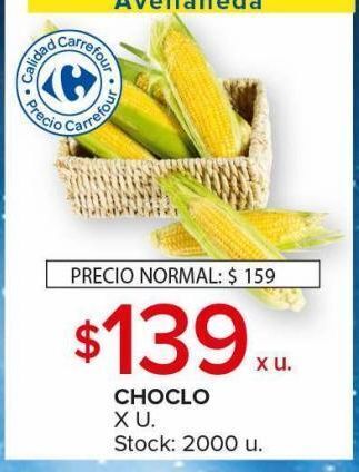 Carrefour Maxi Choclo x un oferta