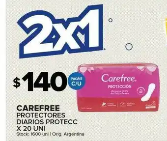 Carrefour Maxi Carefree protectores diarios protecc oferta