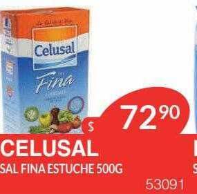 Masivos Celusal sal fina estuche oferta