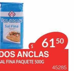 Masivos Dos anclas sal fina paquete oferta