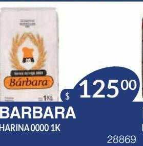 Masivos Barbara harina 0000 oferta