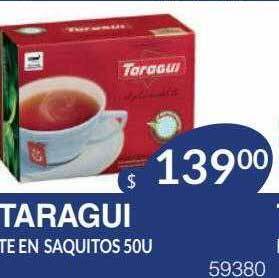 Masivos Taragui te en saquitos oferta