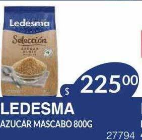 Masivos Ledesma azucar mascabo oferta