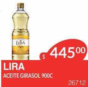 Masivos Lira aceite girasol oferta