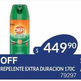 Masivos Off repelente extra duracion oferta