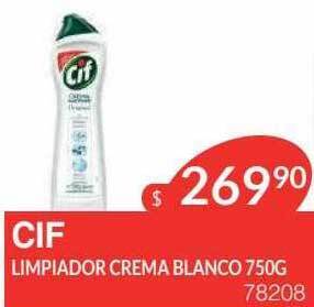 Masivos Cif limpiador crema blanco oferta