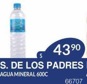 Masivos S. de los padres agua mineral oferta
