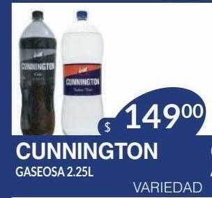 Masivos Cunnington gaseosa oferta