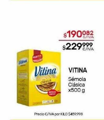 Nini Mayorista Vitina sémola clásica oferta