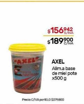 Nini Mayorista Axel alim a base de miel pote oferta