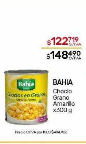 Nini Mayorista Bahia choclo grano amarillo oferta