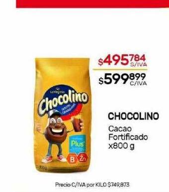 Nini Mayorista Chocolino cacao fortificado oferta