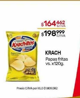 Nini Mayorista Krach papas fritas oferta