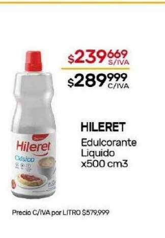 Nini Mayorista Hileret edulcorante liquido oferta
