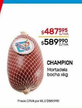 Nini Mayorista Champion mortadela bocha oferta