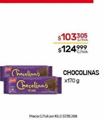 Nini Mayorista Chocolinas oferta
