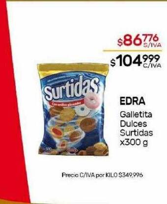 Nini Mayorista Edra galletita dulces surtidas oferta