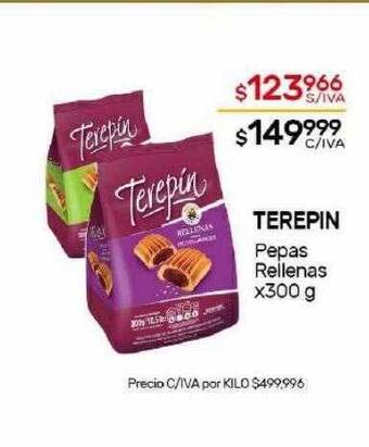 Nini Mayorista Terepin pepas rellenas oferta