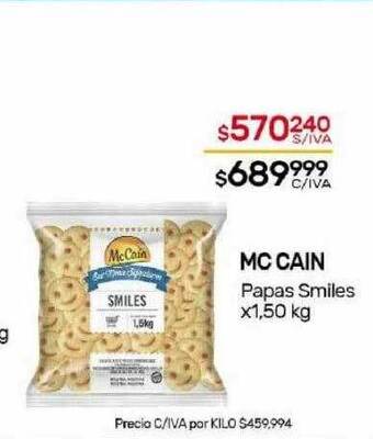 Nini Mayorista Mc cain papas smiles oferta