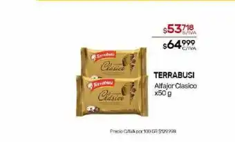 Nini Mayorista Terrabusi alfajor clasico oferta