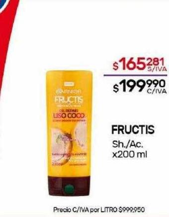 Nini Mayorista Fructis sh. ac. oferta