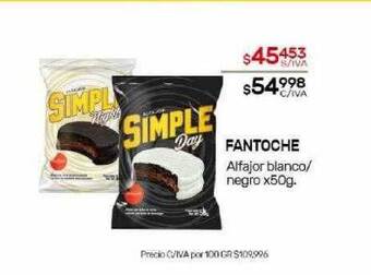 Nini Mayorista Fantoche alfajor blanco negro oferta