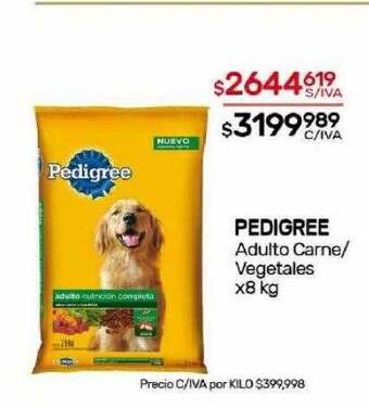 Nini Mayorista Pedigree adulto carne vegetales oferta