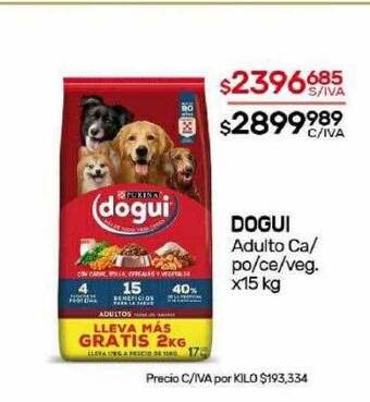 Nini Mayorista Dogui adulto ca po ce veg oferta
