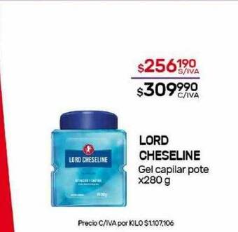 Nini Mayorista Lord cheseline gel capilar pote oferta