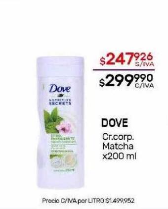 Nini Mayorista Dove cr. corp. matcha oferta