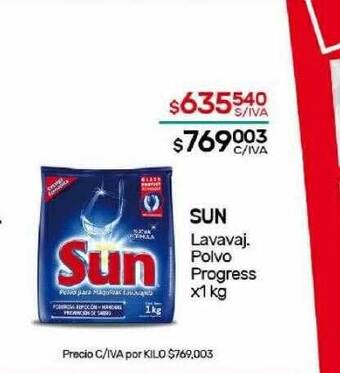 Nini Mayorista Sun lavavaj. polvo progress oferta