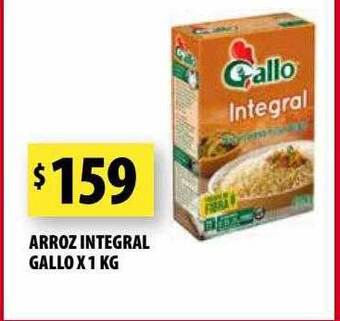 Punto Mayorista Arroz integral gallo oferta