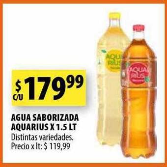 Punto Mayorista Agua saborizada aquarius oferta