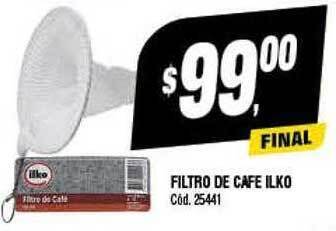 Supermercados Yaguar Filtro de cafe ilko oferta