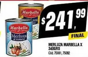 Supermercados Yaguar Merluza marbella oferta