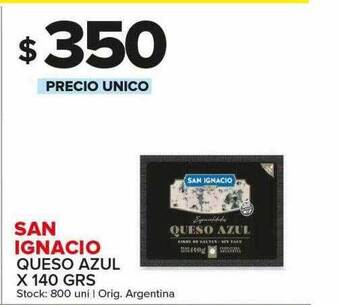 Carrefour Maxi San ignacio queso azul oferta