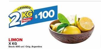 Carrefour Maxi Limon oferta