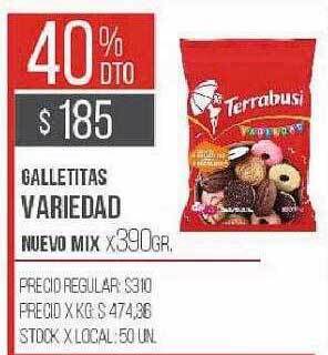 Disco Galletitas variedad nuevo mix oferta