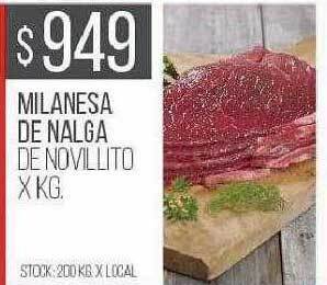 Disco Milanesa de nalga oferta