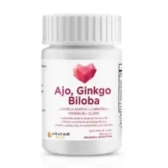 Basics ajo + ginkgo biloba comprimido 60 unid.