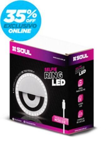 Soul aro de luz selfie led