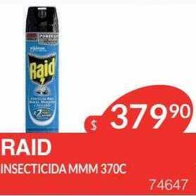 Masivos Raid insecticida mmm oferta