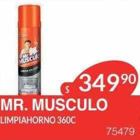 Masivos Mr. musculo limpiahorno oferta