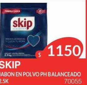 Masivos Skip jabon en polvo ph balanceado oferta