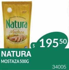 Masivos Natura mostaza oferta