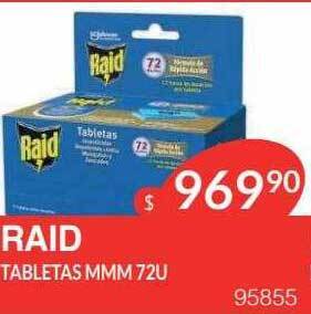 Masivos Raid tabletas mmm oferta