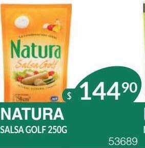 Masivos Natura salsa golf oferta