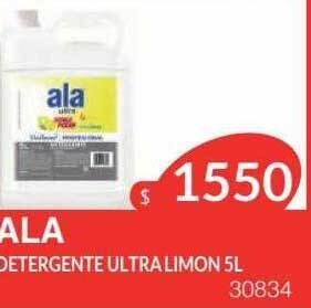 Ala detergente ultra limon