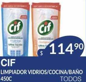 Masivos Cif limpiador vidrios cocina baño oferta